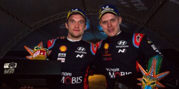 Martin Järveoja ja Ott Tänak mullusel Mehhiko MM-rallil.